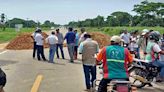 Agricultores bloquean en San Julián; el Gobierno culpa a Evo