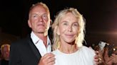 Sting puts on a loved-up display with his wife Trudie Styler