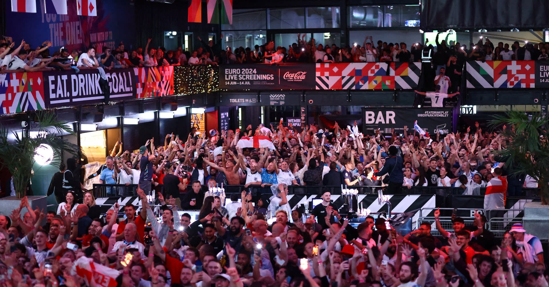 English pubs and shops gear up for Euro 2024 final bonanza