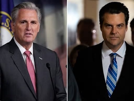 Kevin McCarthy: Matt Gaetz broke Republican majority