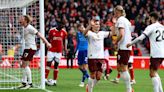 Julián Álvarez le ganó el duelo a Gonzalo Montiel y el Manchester City se mantiene en la pelea por el título de la Premier League