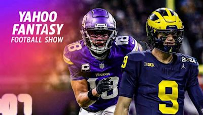 Would J.J. McCarthy at QB boost Justin Jefferson's fantasy value? | Yahoo Fantasy Football Show