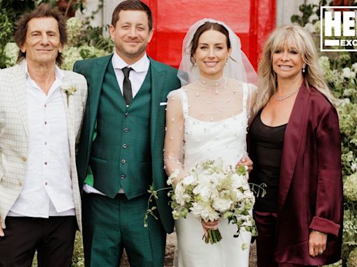 The Rolling Stones' famous children reunite for ultra-rare wedding photo – exclusive