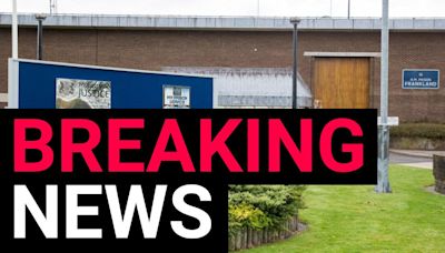 Police officer stabbed in the chest after attack in prison