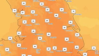 Greater Manchester weather: Temperatures to soar to 26C today as heat health alert kicks in