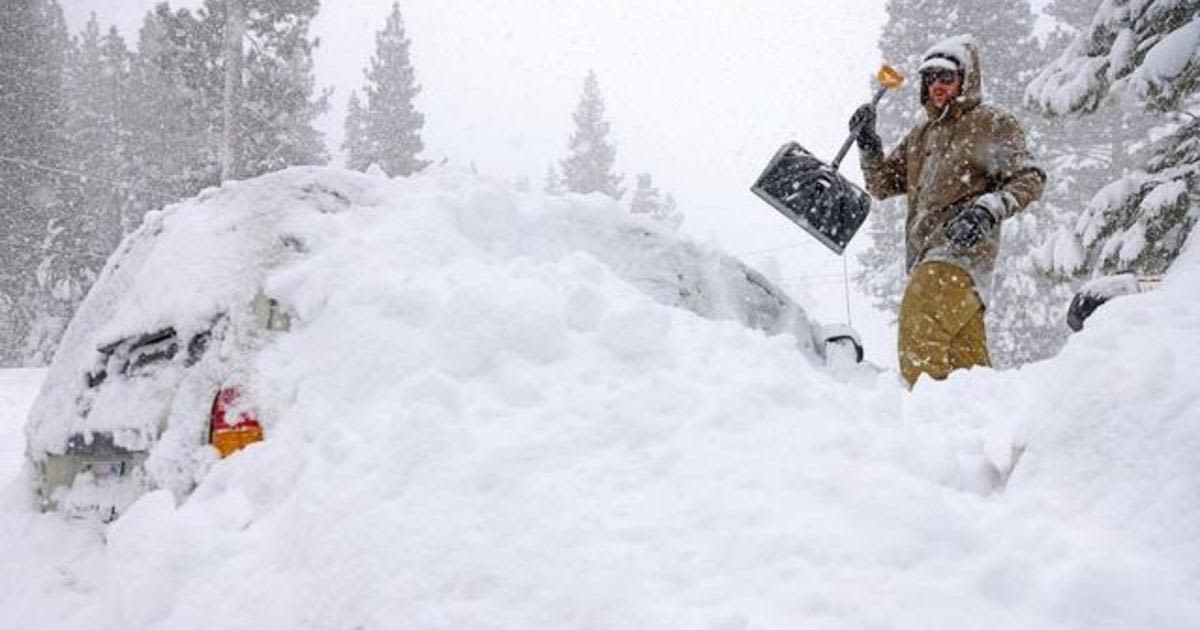 New study says California's record 2023 snowfall that ended megadrought was a freak incident