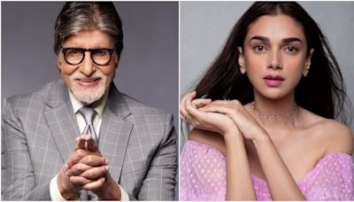 Aditi Rao Hydari ended up crying twice while shooting a scene with Amitabh Bachchan: ‘When he walks into a room, you want to stand up’