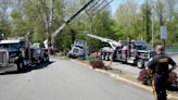 Truck crashes near playground in Little Falls