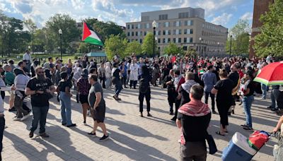 Protesters peaceful at Ohio State pro-Palestine demonstration