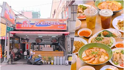 台中第五市場美食～網友大推海南雞飯，道地南洋風味，檳城鮮蝦麵也不能錯過！