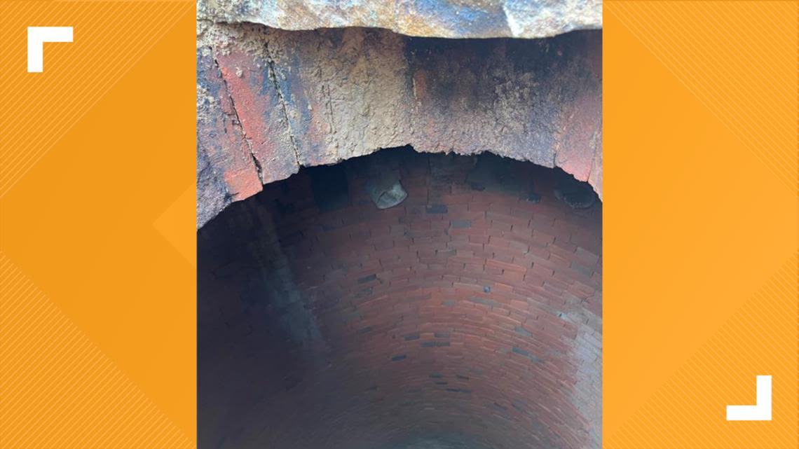 A castle’s secret? Smithsonian workers unearth 19th-century cistern