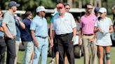 Trump plays 9, fields DeSantis questions at LIV tournament at his Doral resort