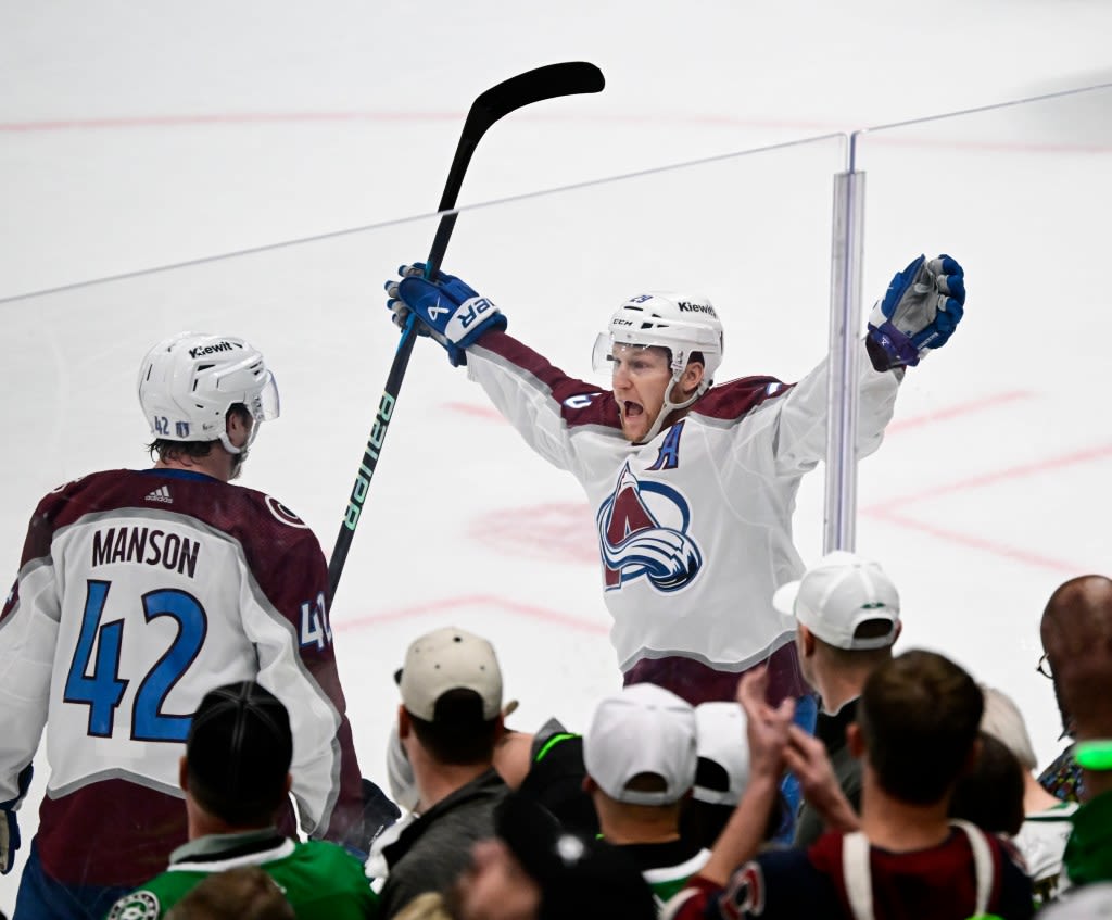 Avalanche’s Nathan MacKinnon sweeps NHL MVP awards afer historic season