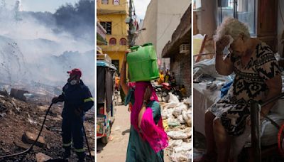 Extreme weather hits parts of globe - including deadly heatwaves | ITV News