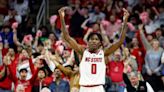 NC State basketball’s Terquavion Smith taken off court on stretcher after hard foul from UNC