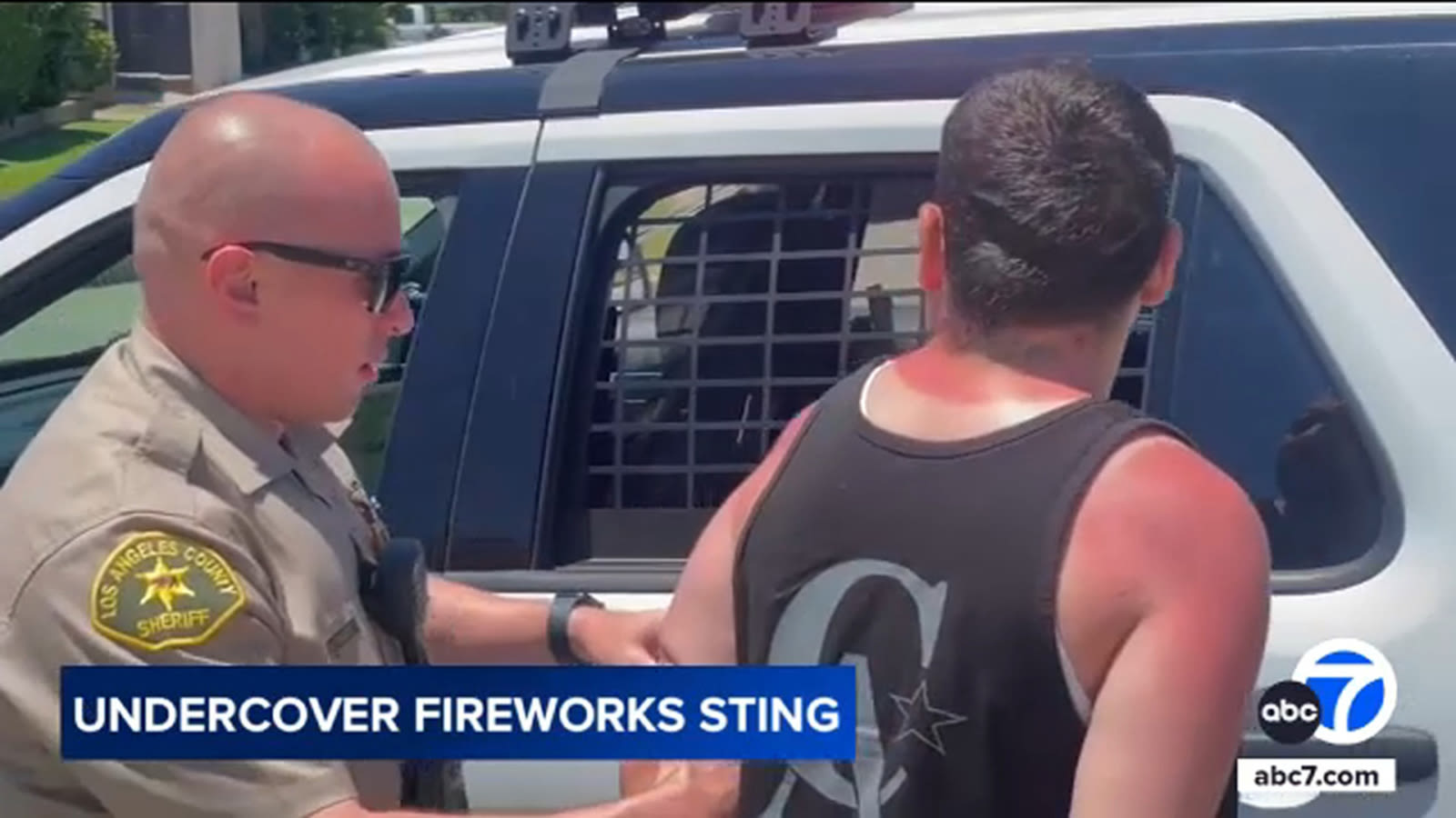 LA County sheriff's deputies go undercover to bust illegal fireworks sellers