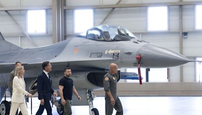 F-16 fighter jets arrive in Ukraine but may not tip advantage against Russia