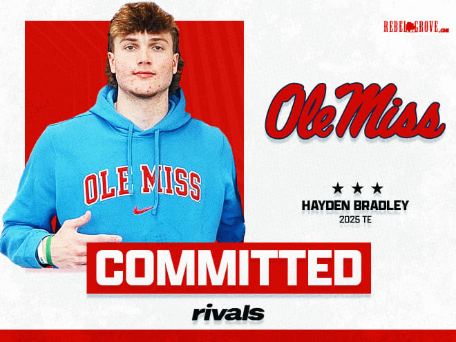 Peach State tight end Hayden Bradley commits to Ole Miss football