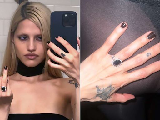 Gabbriette Bechtel's Custom Engagement Ring from Matty Healy Is Totally Unique: Get a Closer Look