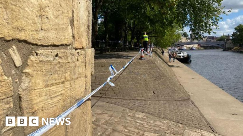 Two men injured in York riverside attack