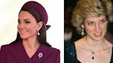 Kate Middleton Wears Princess Diana's Famous Brooch for Royal Engagement with the King