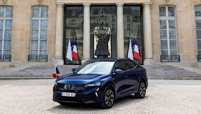 El presidente de Francia estrena como coche oficial un SUV que se fabrica en España