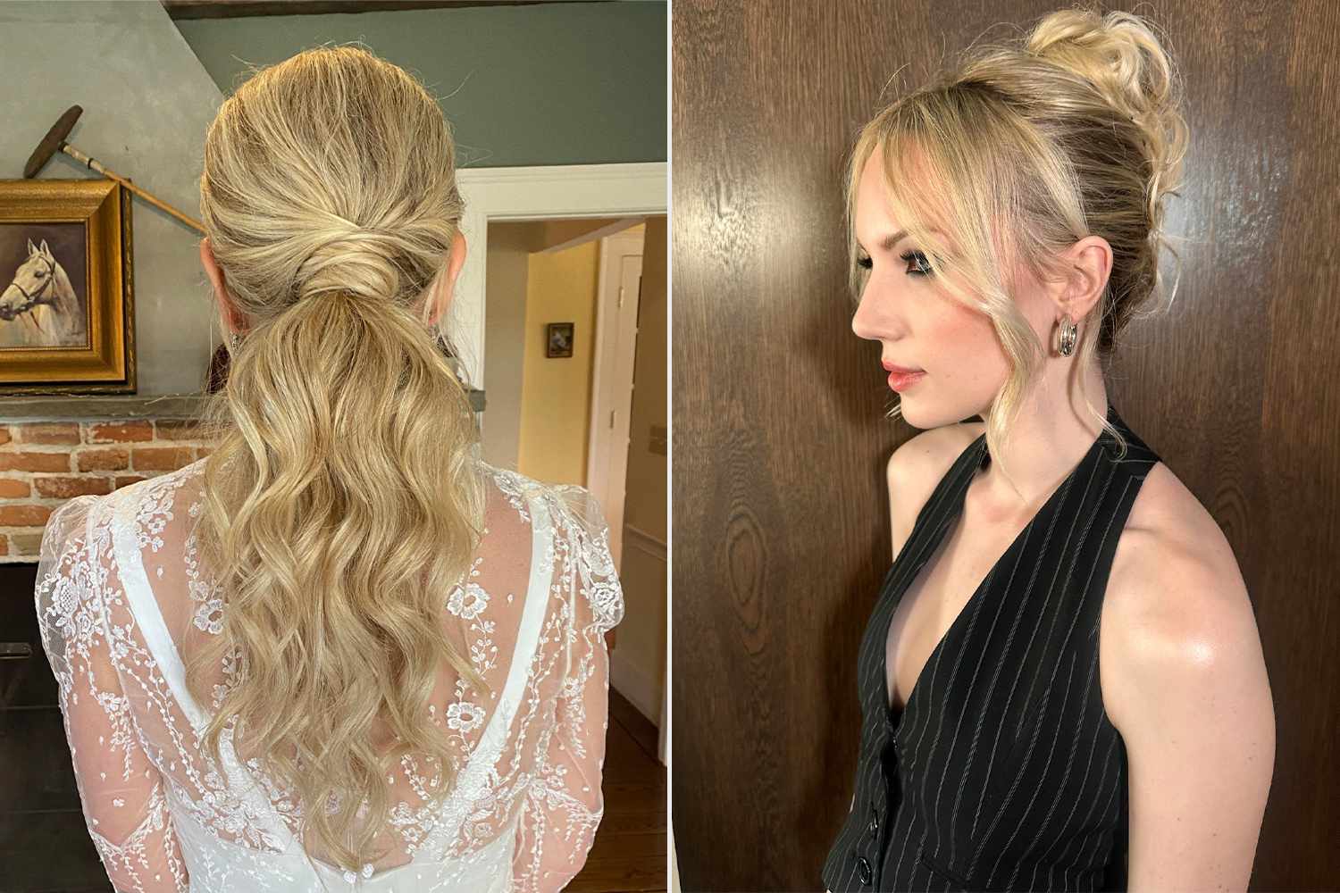 From Pamela Anderson-Inspired Updos to '90s Waves, Celeb Stylist Mia Santiago Shares Fall Bridal Hair Trends