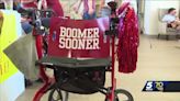 OU softball continues tradition, stops by senior living facility ahead of WCWS