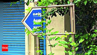 City's street signs errors spark social media outrage | Chennai News - Times of India