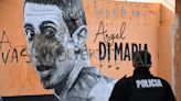 ¡Lamentable! VANDALIZARON un mural de Ángel Di María en Rosario, tras la derrota de Central por Copa Libertadores
