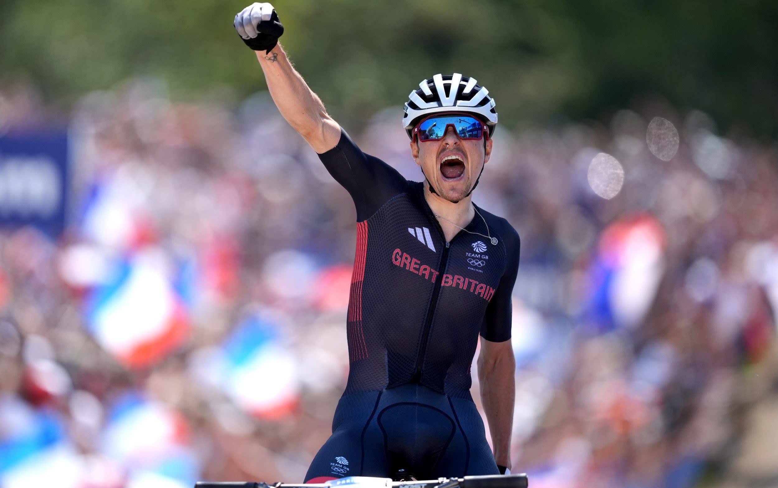 French fans boo Tom Pidcock’s Olympic gold after his astonishing recovery from puncture