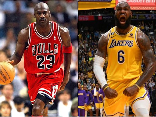 Michael Jordan vs LeBron James: estadísticas y quién tiene más premios