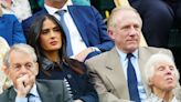 Salma Hayek and Husband François-Henri Pinault Enjoy Wimbledon from the Royal Box