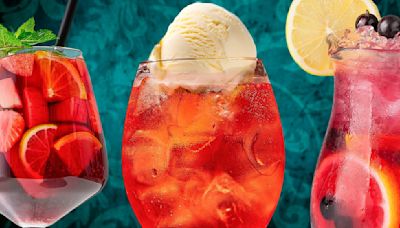 Top Your Glass Of Sangria With A Scoop Of Vanilla Ice Cream For Peak Deliciousness