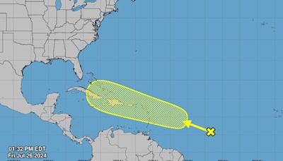 National Hurricane Center tracking 'area of disturbed weather' in central Atlantic