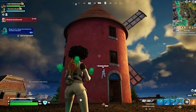 Fortnite - Under The Windmill With A View Of The Styx Location