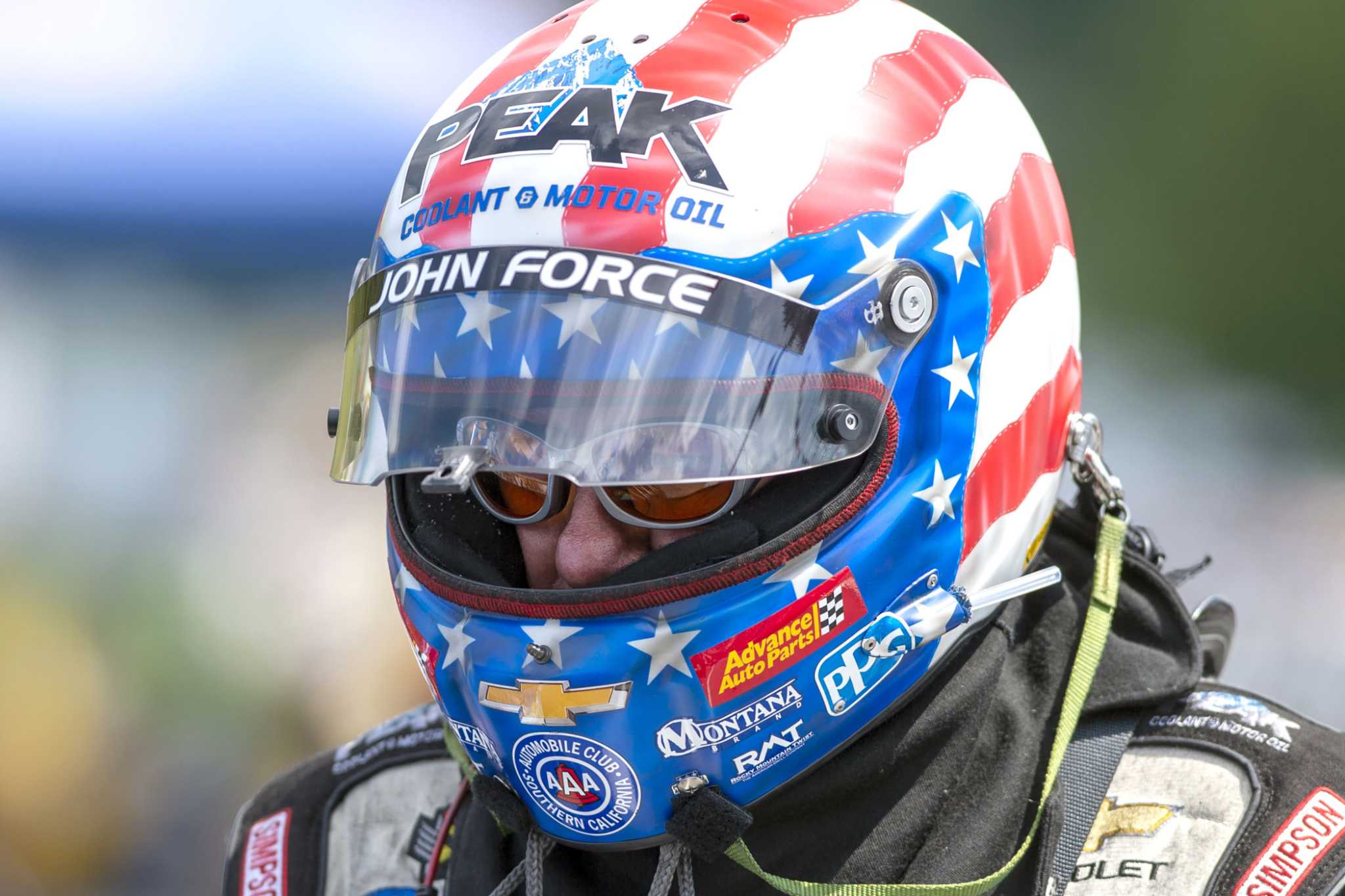 John Force Racing picks Beckman to sub for injured Force as team chases Funny Car title