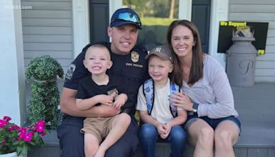 Widow of fallen State Trooper FC Aaron Pelletier thanks community with letter