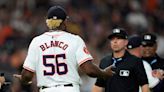 Astros get win over A’s in 10 innings after Blanco ejected early for foreign substance