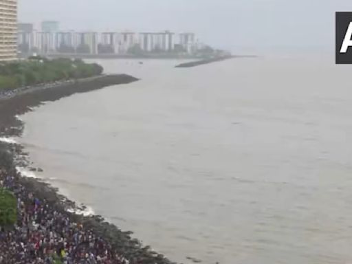 WATCH Video: Mumbai's Marine Drive Overflows With Fans For Team India's T20 World Cup Victory Parade