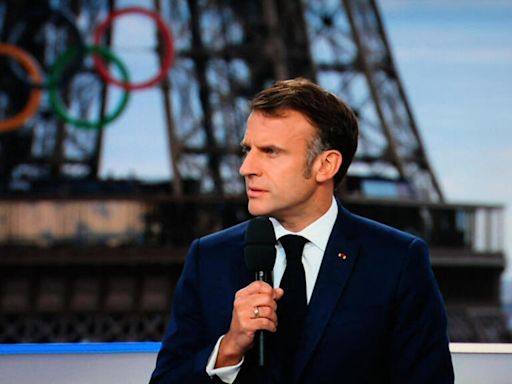 Macron dismisses left-wing demand for new PM, urges post-Olympics unity