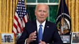 Biden's 'Trump orange spray tan' has people thinking Oval Office address was AI