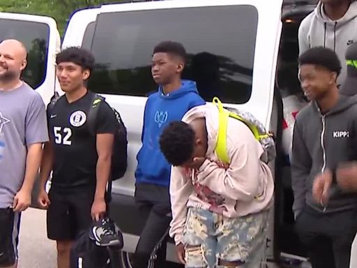 Police officer takes teens on a camping trip to give them a ‘safe place’ over Memorial Day weekend
