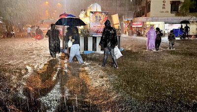 Mumbai Rain Updates: ‘Forced to Wade Through Waist-Deep Water with Bike’