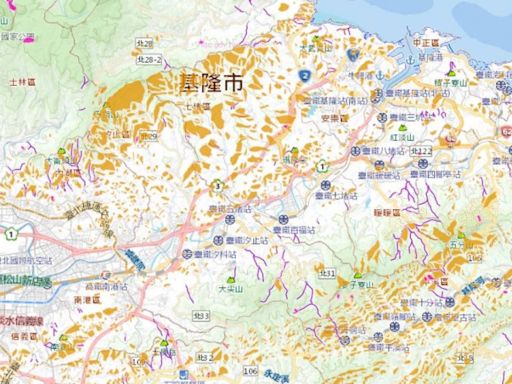 八斗子山崩 基隆「破百處」敏感地質區曝光