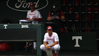 Indiana baseball eliminated from NCAA Tournament after pitching falls apart