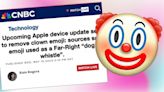 No, Apple is not going to delete the Clown emoji from the iPhone - iOS Discussions on AppleInsider Forums