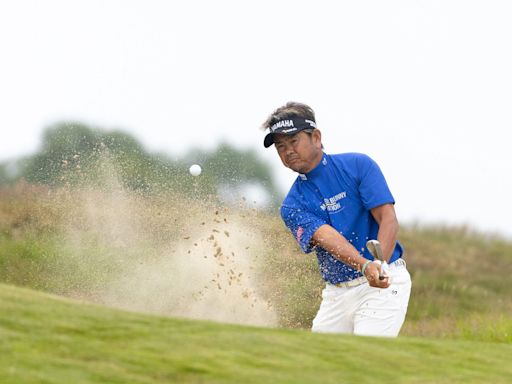 Rain forces a Monday finish for US Senior Open at Newport Country Club; Fujita in lead