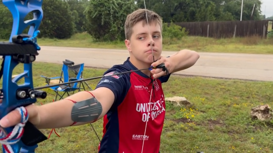 ‘Huge Responsibility’: The youngest U.S. Paralympic archer to compete in Paris is from the Austin area