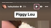 Justin Bieber and Wife Hailey Welcome a New Puppy into the Family Named Piggy Lou: 'Baby Sister'